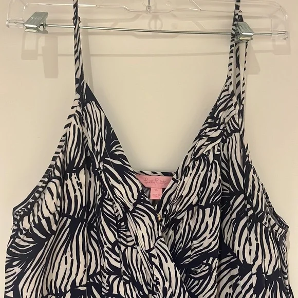 Lilly Pulitzer Melba jumpsuit in Bright Navy House of Nemo - Picture 5 of 10